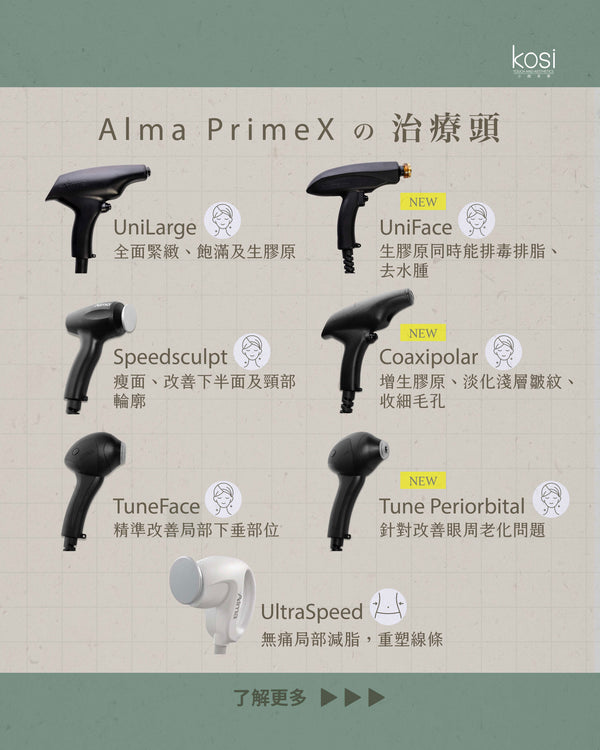 Alma PrimeX 超頻緊膚儀 - 煙花射頻泵泵漲療程(面部+眼周)