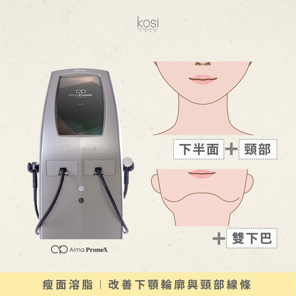 Alma PrimeX 超頻緊膚儀 - weewee聲超聲波雙下巴溶脂療程