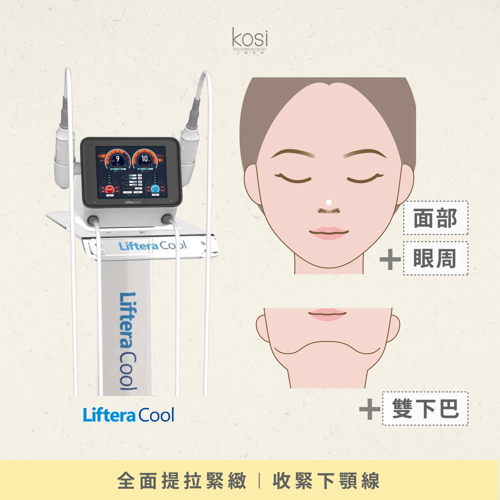 Liftera Cool 冰爽無針埋線療程 (面+眼周+雙下巴)