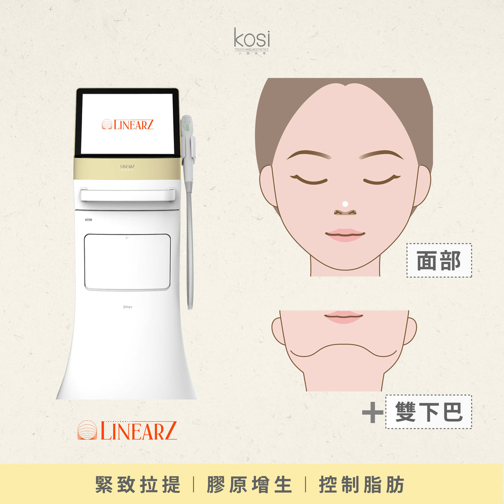 Linear Z線狀電波 - LIFU提升去皺療程(面+雙下巴)