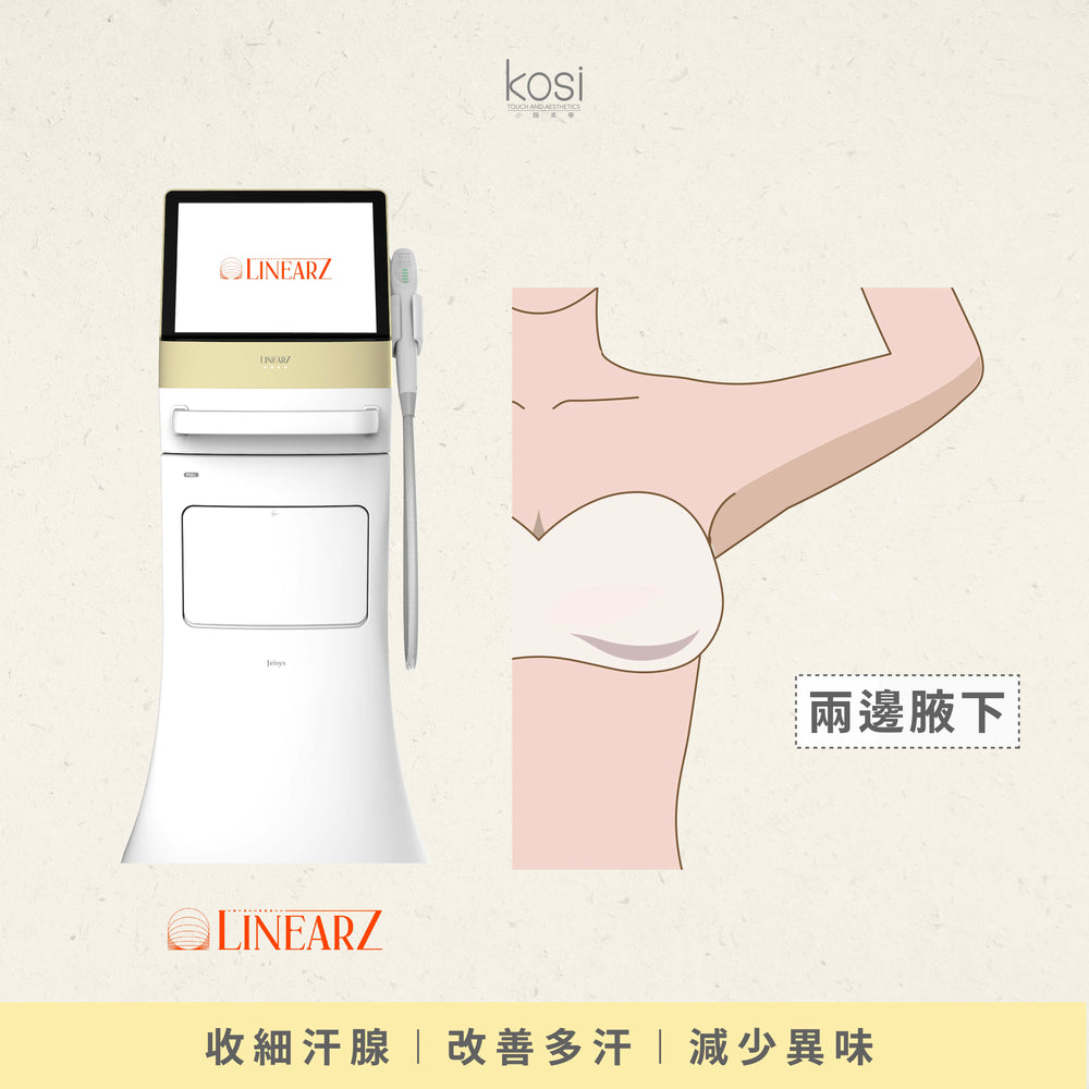 Linear Z線狀電波 - 減汗去味療程