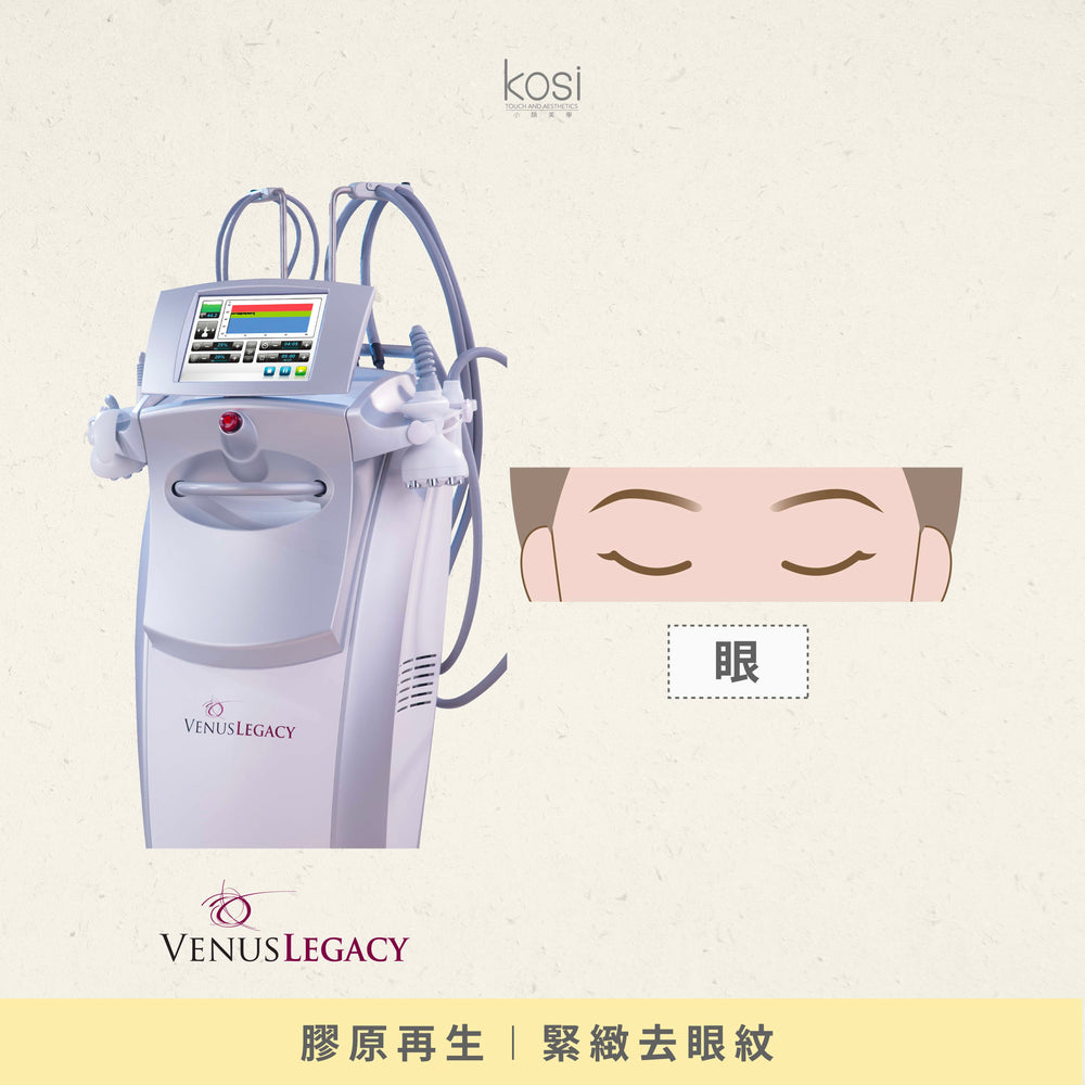 Venus Legacy™ 磁頻少女機 - 雙重膠原收緊療程(眼部)
